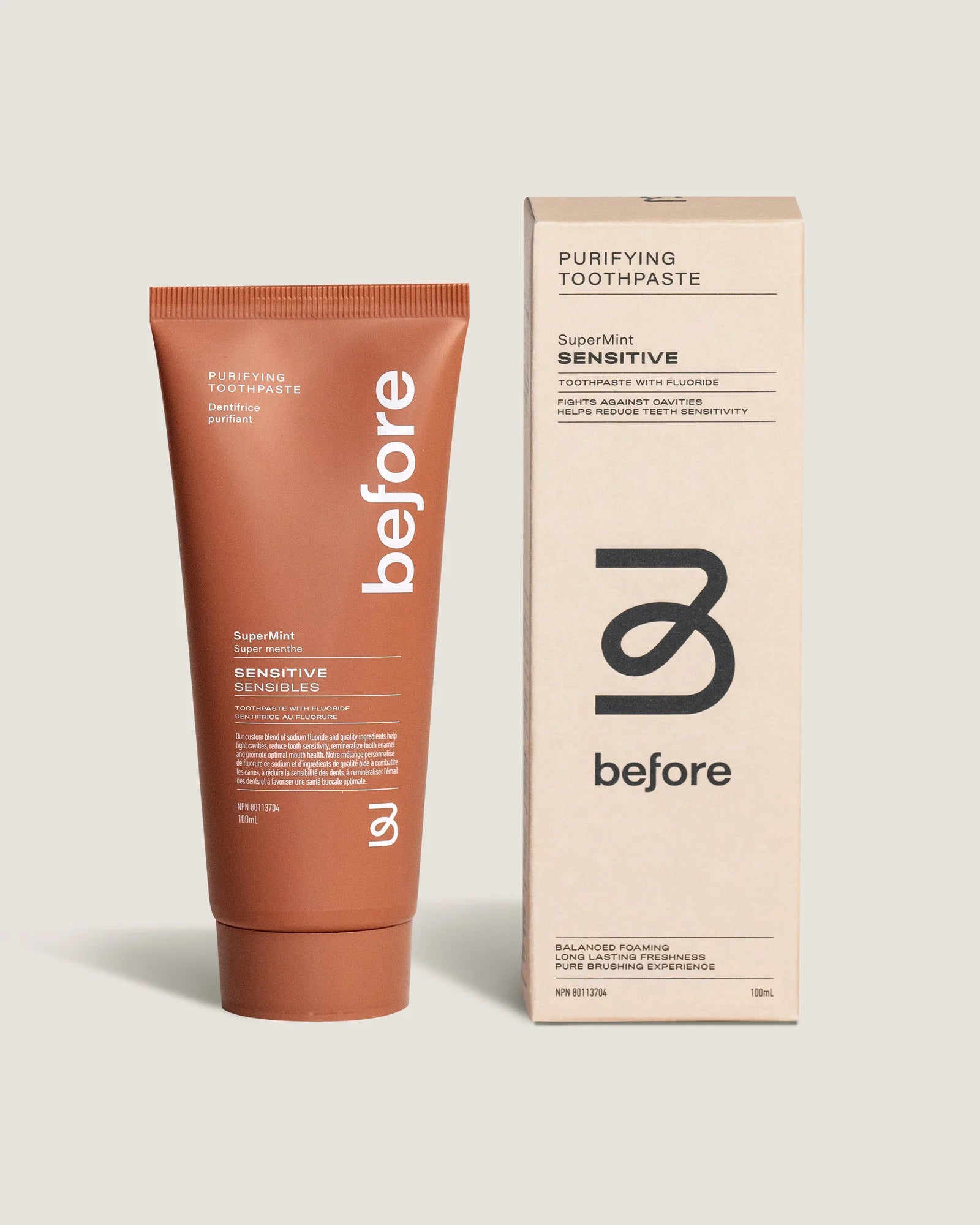 Before - Sensitive Toothpaste