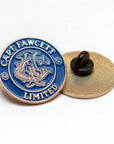 Captain Fawcett Captain Fawcett Blue Stove Badge