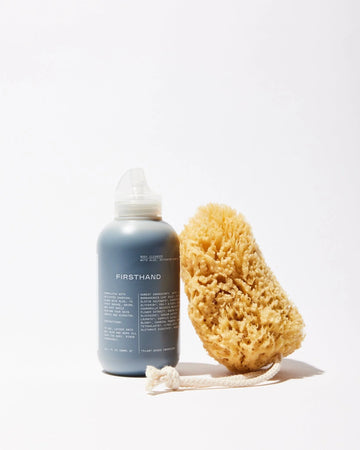 Firsthand Supply  - The Clean Set: Body Cleanser + Natural Sponge