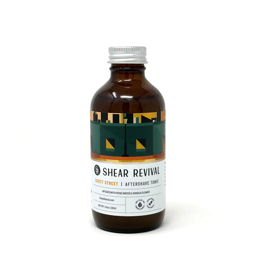 Shear Revival Scott Street Aftershave Tonic - 3.4oz