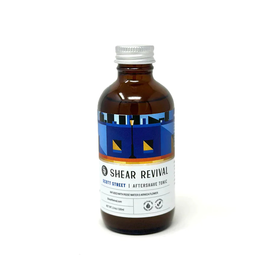 Shear Revival Scott Street Aftershave Tonic - 3.4oz