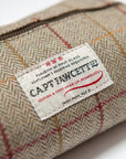 Captain Fawcett Tweed Wash Bag