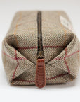 Captain Fawcett Tweed Wash Bag