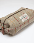 Captain Fawcett Tweed Wash Bag