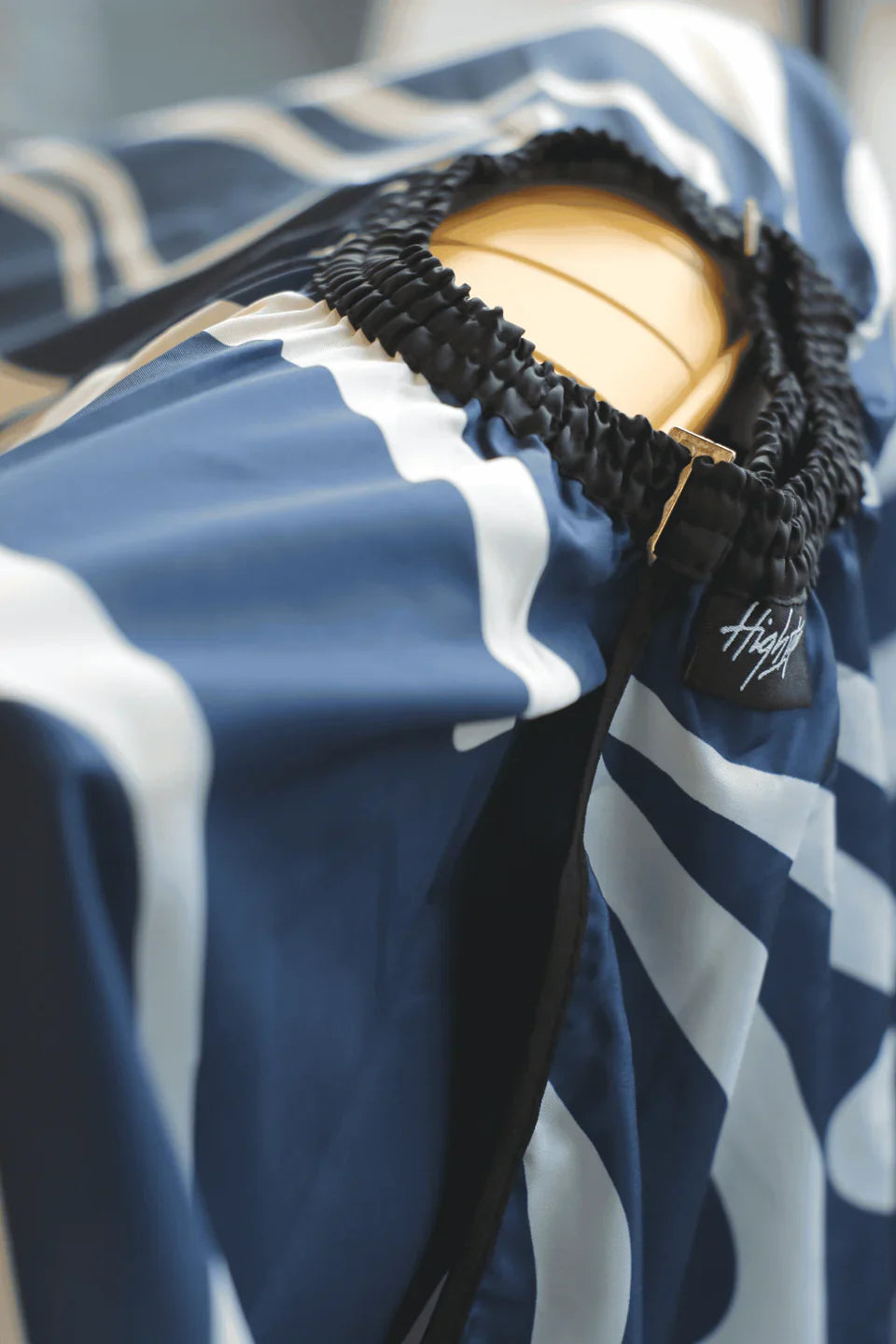 High Top Capes - Barber Cape - Abstract Midnight Blues