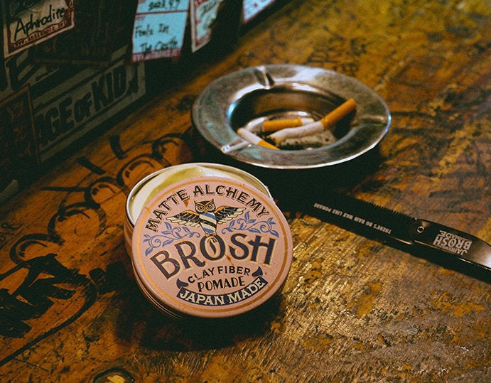 BROSH Clay Fibre Pomade - 4oz