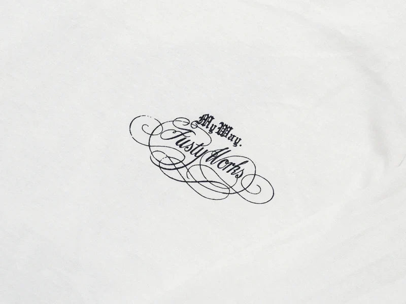 Brosh × Fusty Works L/S T-Shirt Owl Logo