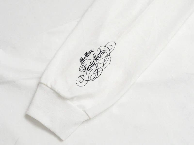 Brosh × Fusty Works L/S T-Shirt Owl Logo