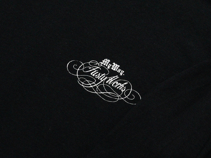 Brosh × Fusty Works L/S T-Shirt Owl Logo