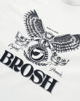 Brosh × Fusty Works S/S T-Shirt Owl Logo
