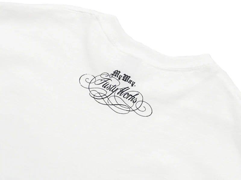 Brosh × Fusty Works S/S T-Shirt Owl Logo