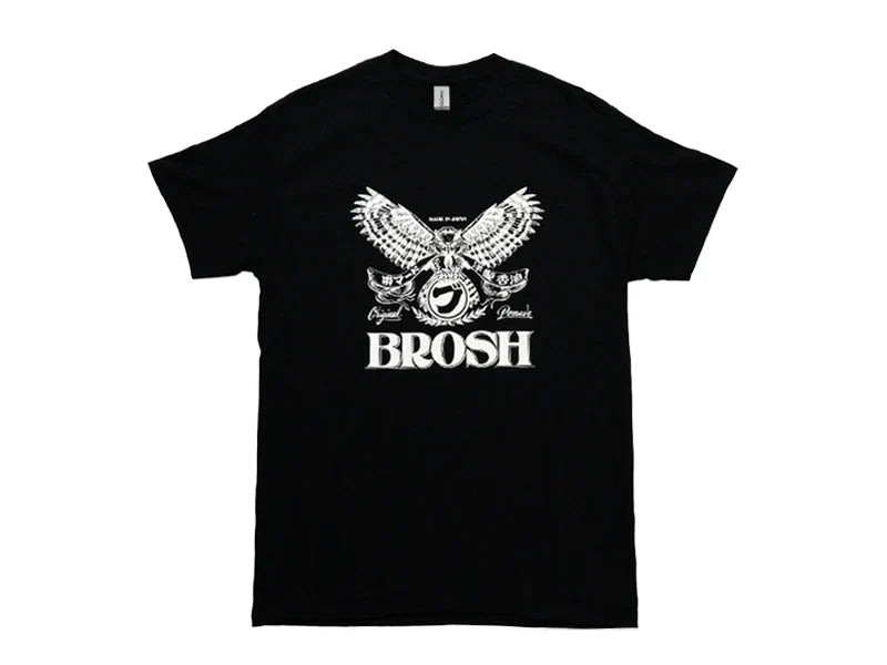 Brosh × Fusty Works S/S T-Shirt Owl Logo