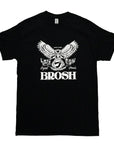Brosh × Fusty Works S/S T-Shirt Owl Logo