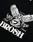Brosh × Fusty Works S/S T-Shirt Owl Logo