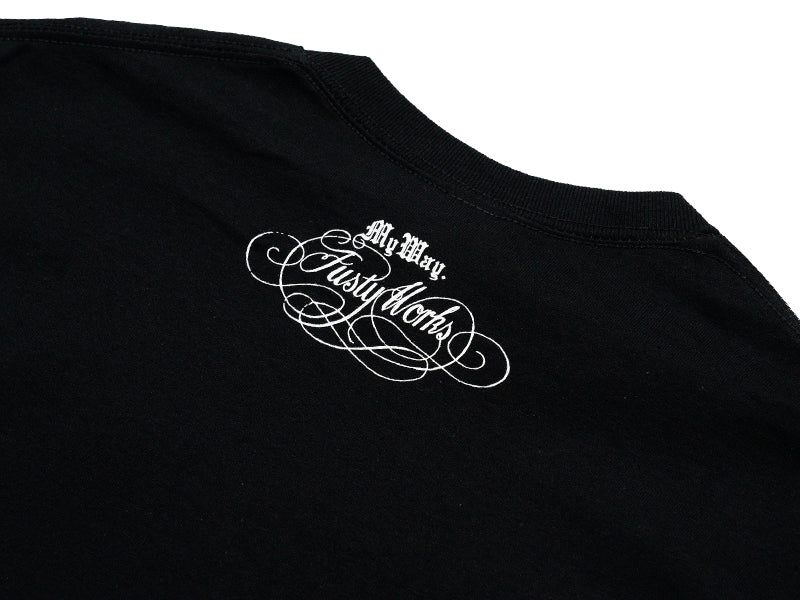 Brosh × Fusty Works S/S T-Shirt Owl Logo