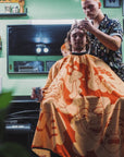 High Top Capes - Barber Cape - Love Hate Yellow
