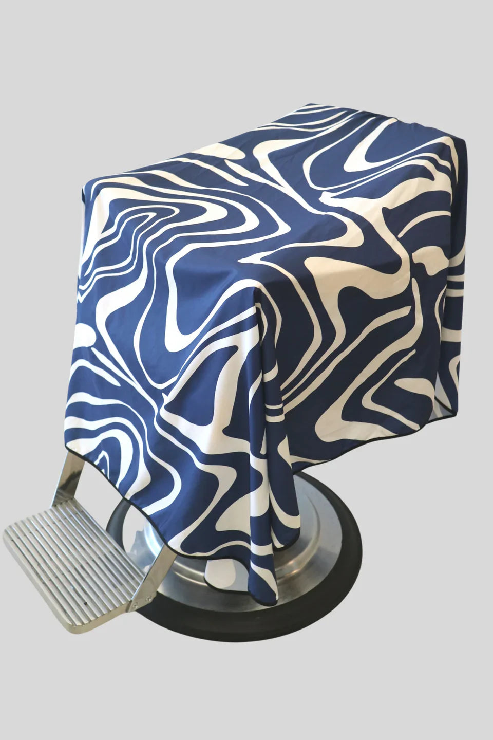 High Top Capes - Barber Cape - Abstract Midnight Blues