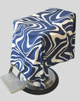 High Top Capes - Barber Cape - Abstract Midnight Blues
