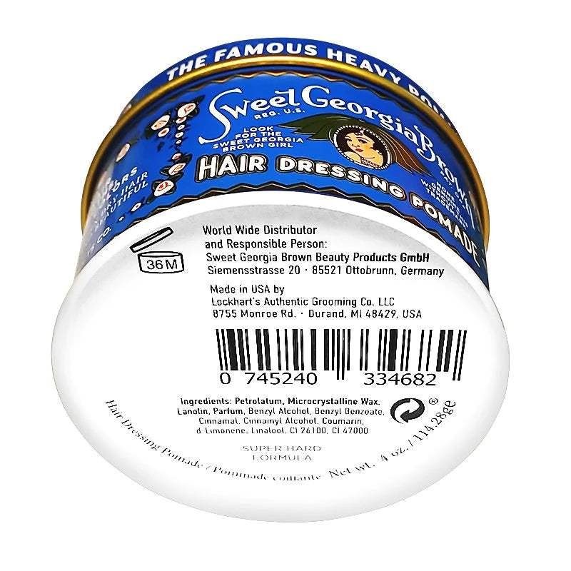 Sweet Georgia Brown Blue Strong-Hold Pomade