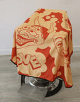 High Top Capes - Barber Cape - Love Hate Yellow