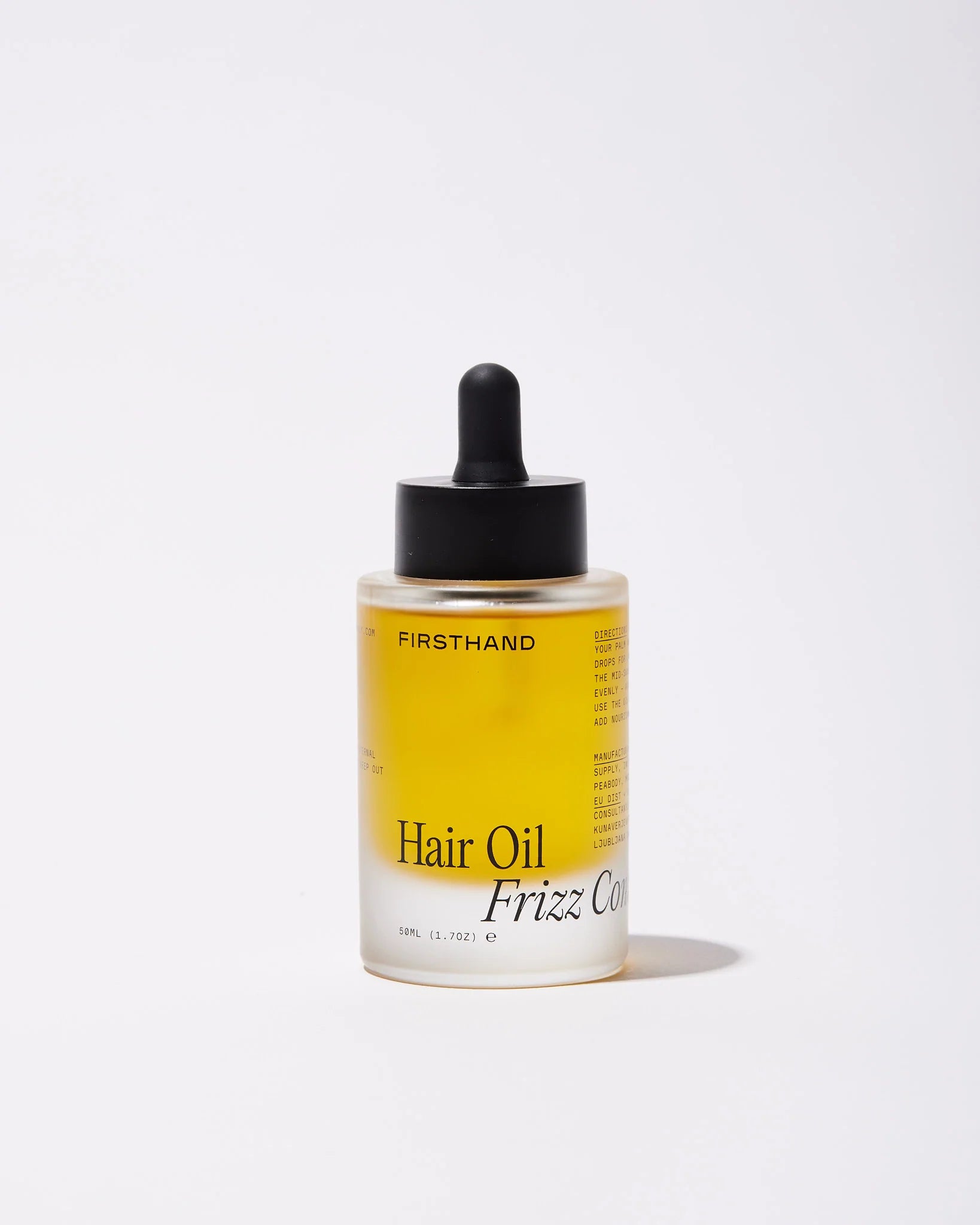 Firsthand Supply Hair Oil - Frizz Control and Shine