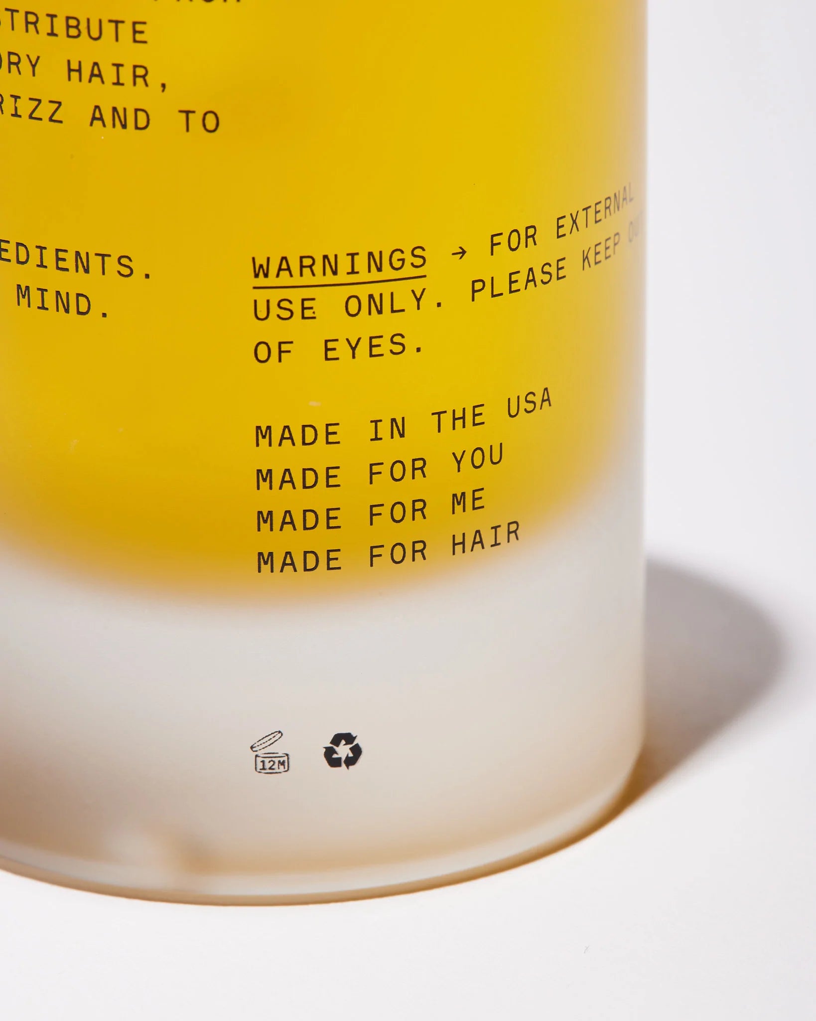 Firsthand Supply Hair Oil - Frizz Control and Shine