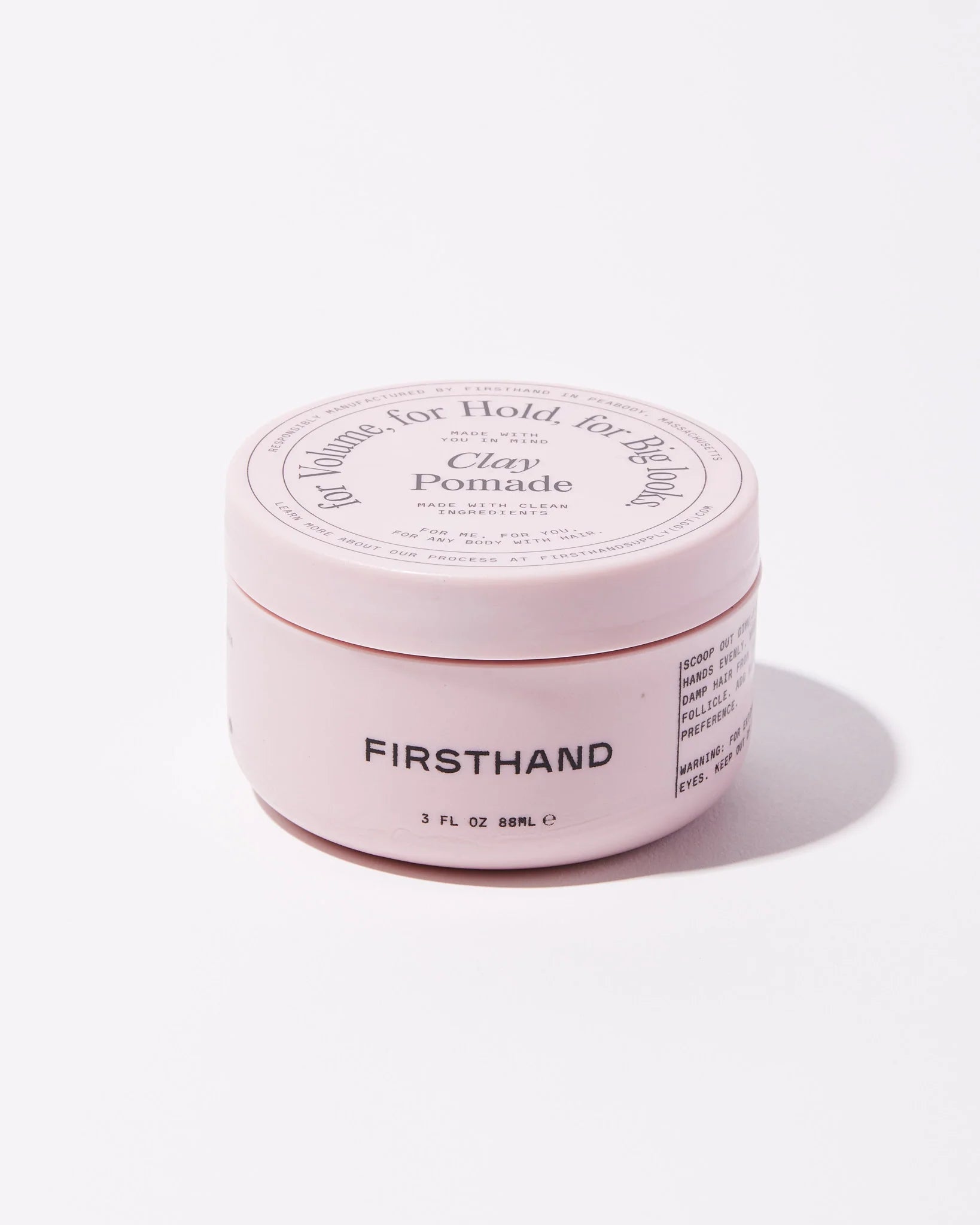 Firsthand Supply Clay Pomade
