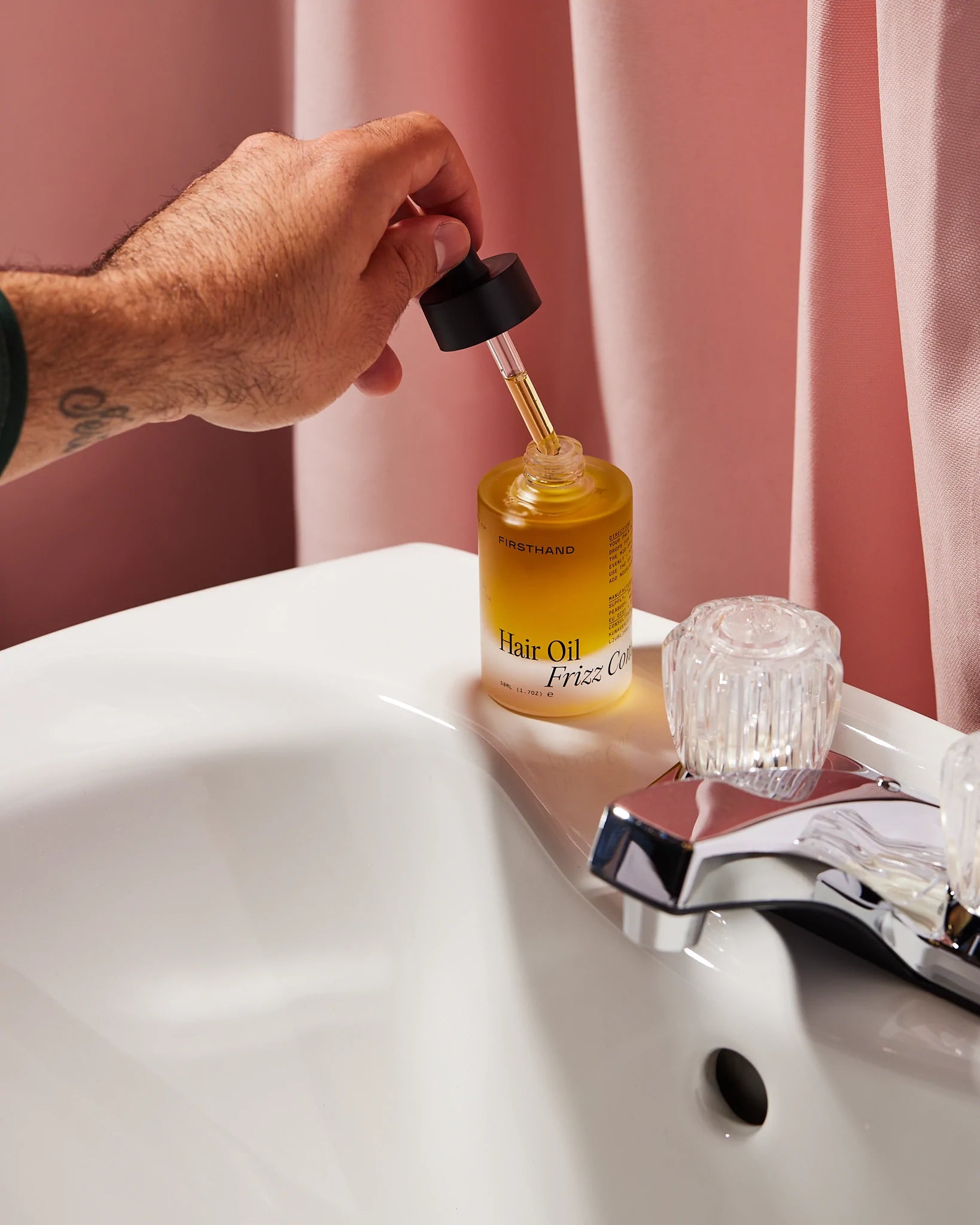 Firsthand Supply Hair Oil - Frizz Control and Shine