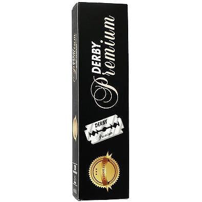 DERBY - PREMIUM DOUBLE EDGE RAZOR BLADE - 100ct