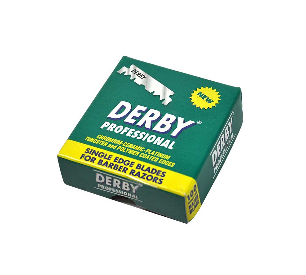 DERBY - PROFESSIONAL SINGLE EDGE RAZOR BLADE - 100ct