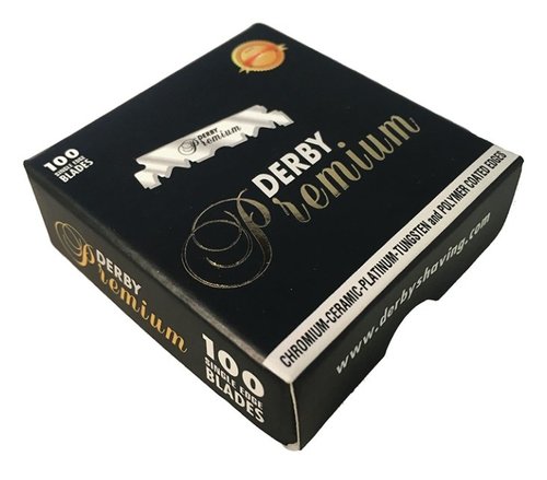 PREMIUM SINGLE EDGE RAZOR BLADE - 100ct