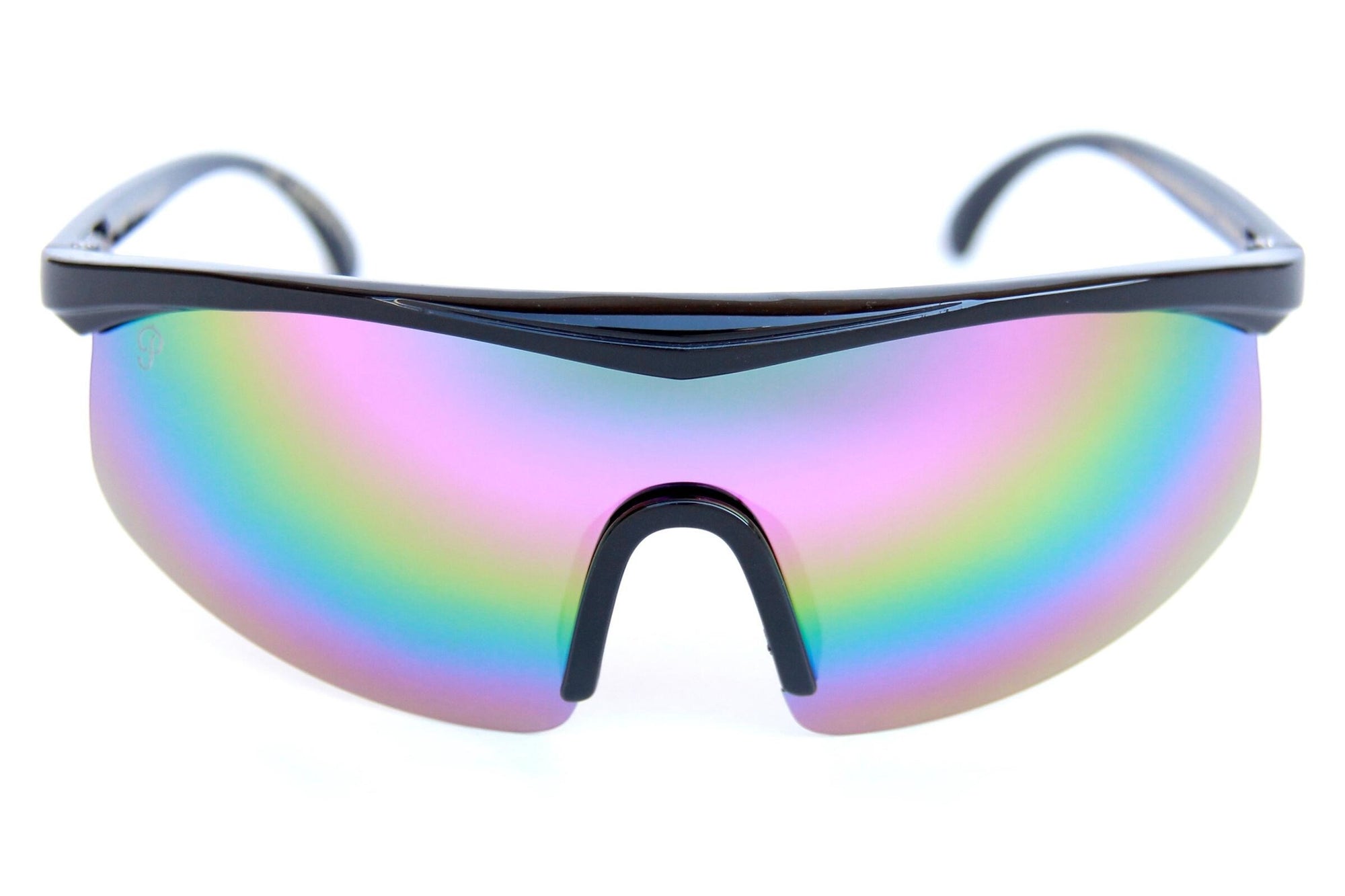 HAPPY HOUR - FIREBIRDS - GLOSS BLACK RAINBOW MIRROR POLARIZED