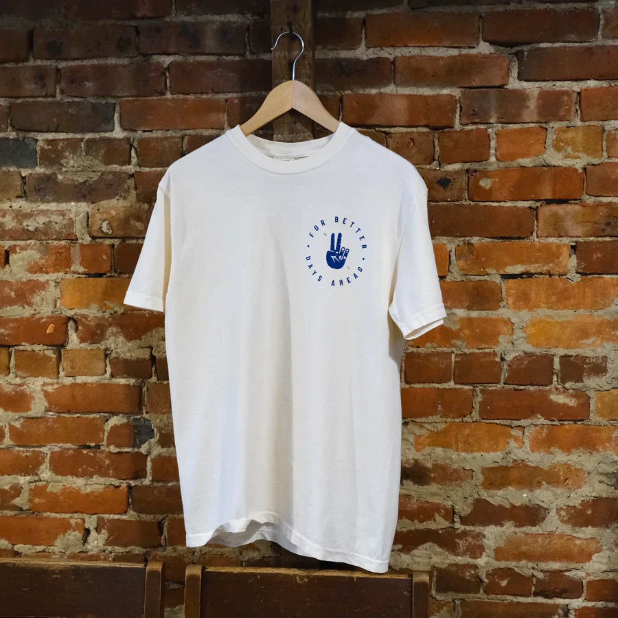 Shear Revival Better Days Ahead Cream T-Shirt