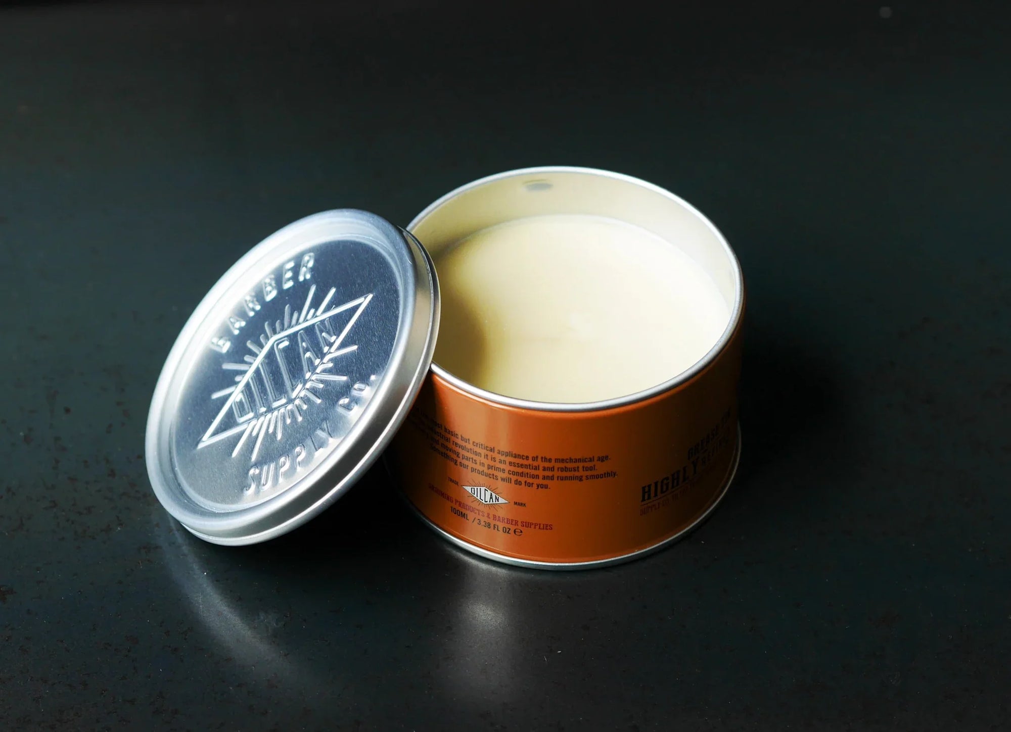 Oil Can Grooming Iron Horse Grease Pomade - 100ML