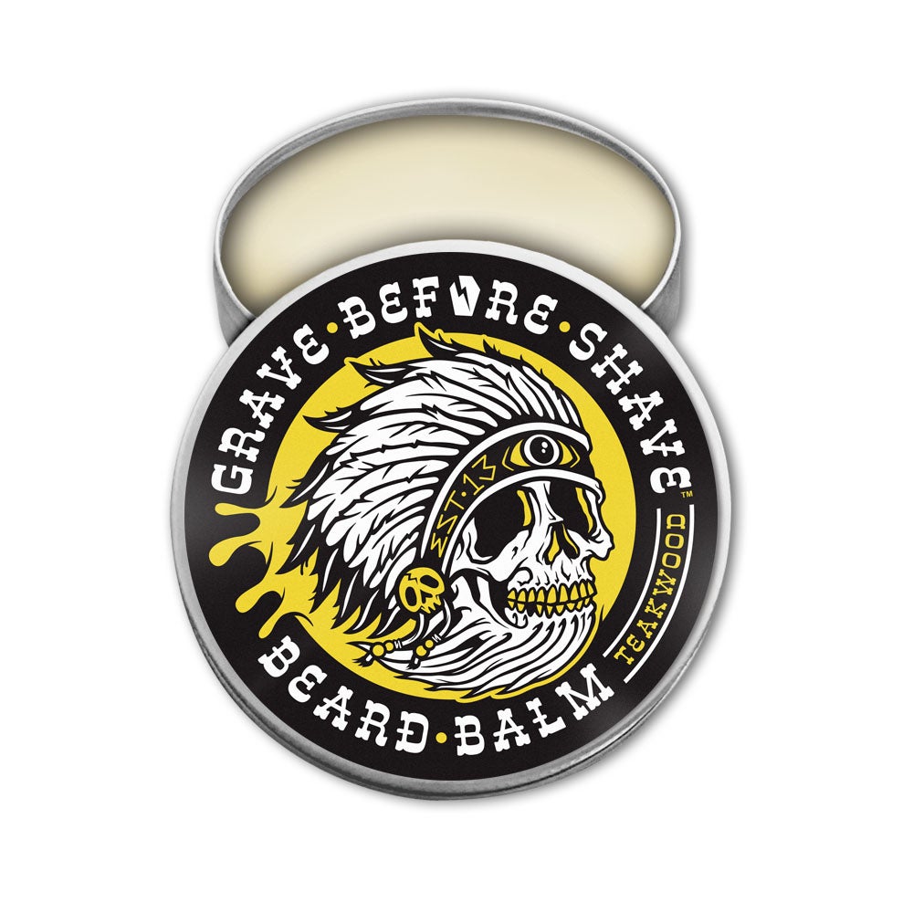 GRAVE BEFORE SHAVE - BEARD BALM - TEAKWOOD