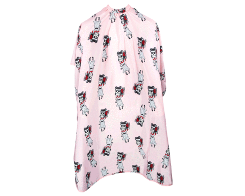 SUAVECITO - MASCOT CLUB PINK KIDS BARBER CAPE