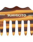 SUAVECITO - DELUXE RAKE POCKET COMB AMBER