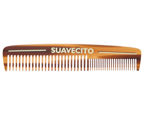 SUAVECITO - DELUXE TRAVEL DRESSING COMB AMBER