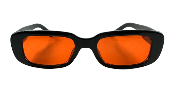 HAPPY HOUR - OXFORDS HONEYCUTTS - BLACK ORANGE