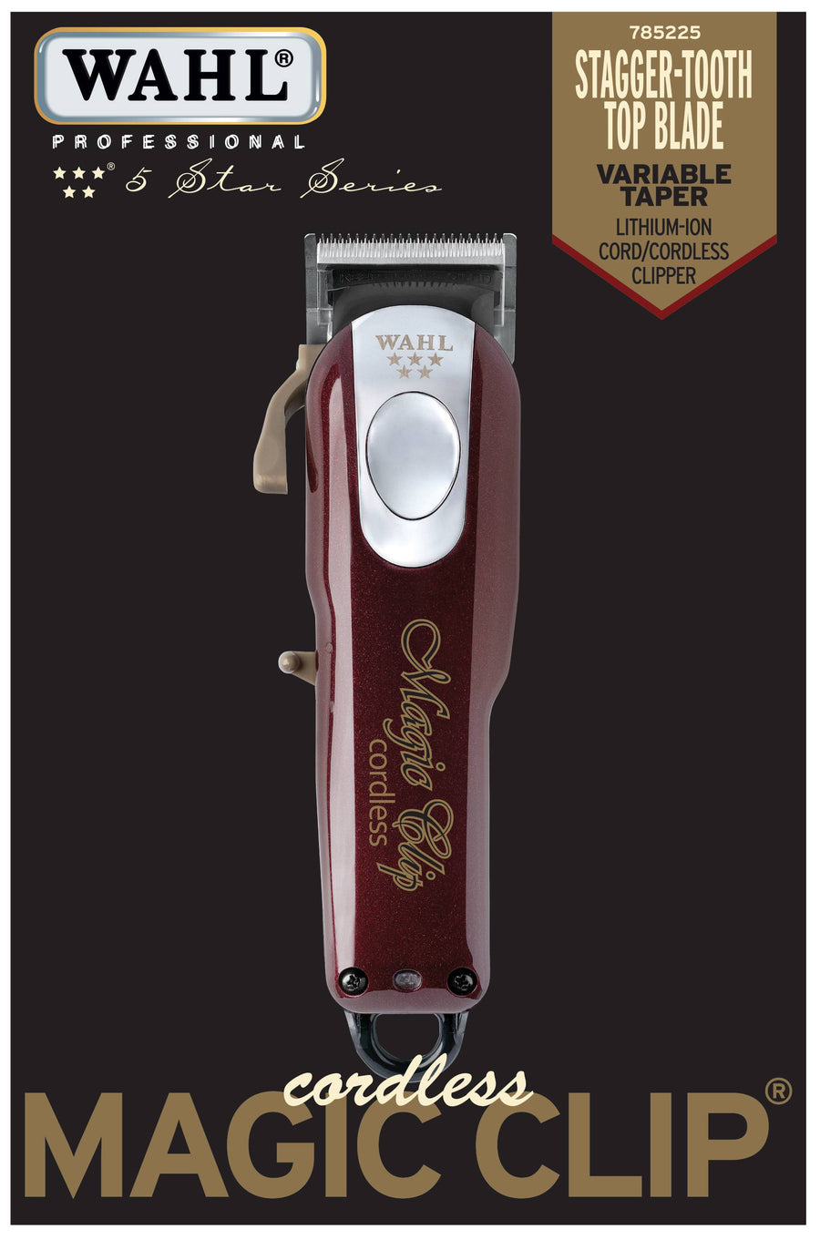 WAHL 5 STAR CORDLESS LITHIUM MAGIC CLIP