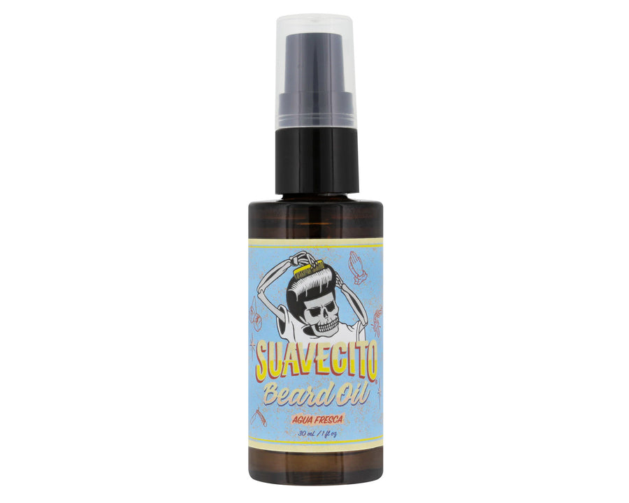 Suavecito Premium Blend Beard Oil - Aqua Fresca