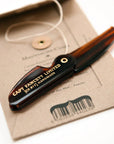 Captain Fawcett Folding Pocket Moustache Comb (CF.87T)