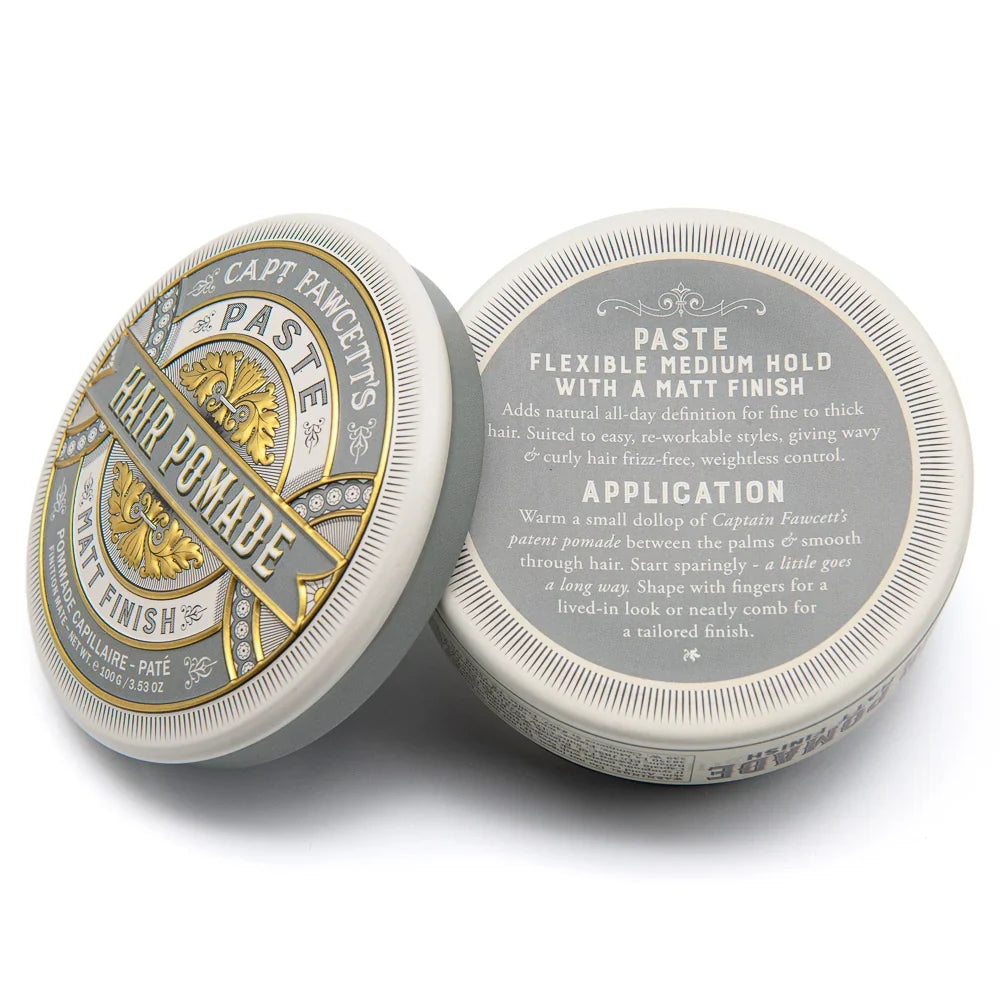 Captain Fawcett Paste Pomade (Grey) 100g - 3.53 oz