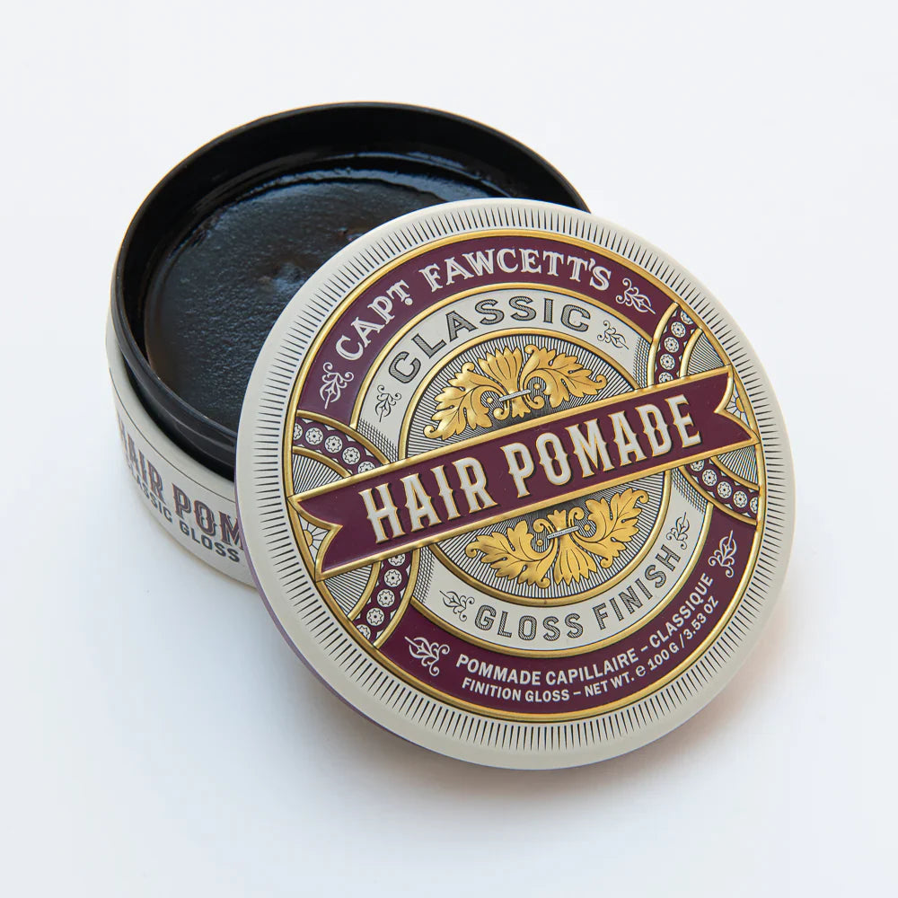 Captain Fawcett Classic Pomade (Burgundy) 100g - 3.53 oz