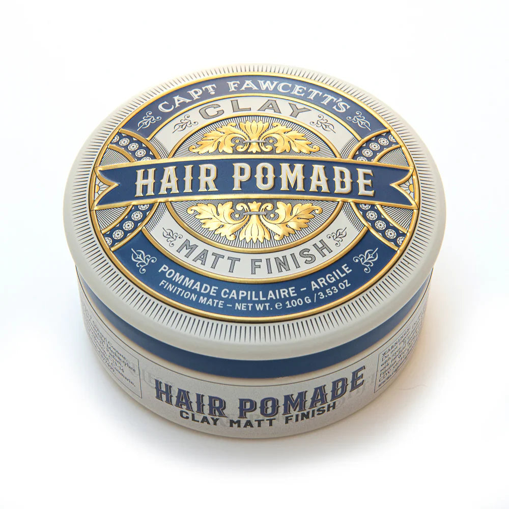 Captain Fawcett Matt Clay Pomade (Blue) 100g - 3.53 oz
