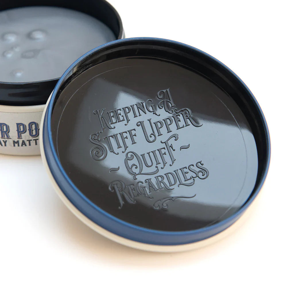 Captain Fawcett Matt Clay Pomade (Blue) 100g - 3.53 oz