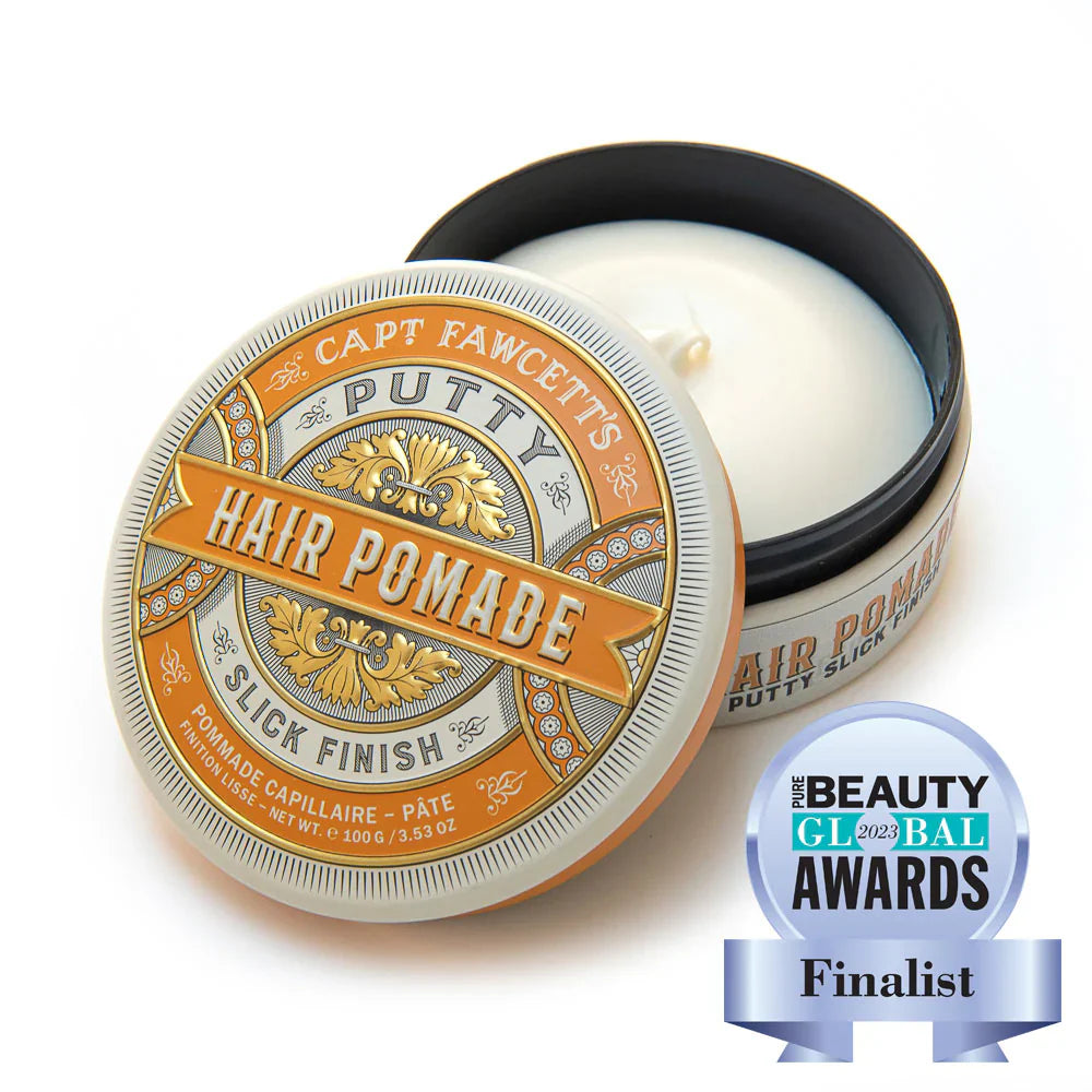 Captain Fawcett Putty Pomade (Ochre) 100g - 3.53 oz