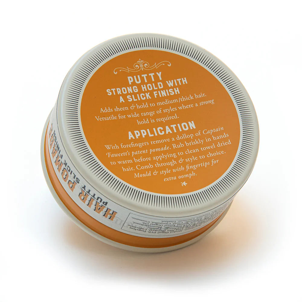 Captain Fawcett Putty Pomade (Ochre) 100g - 3.53 oz