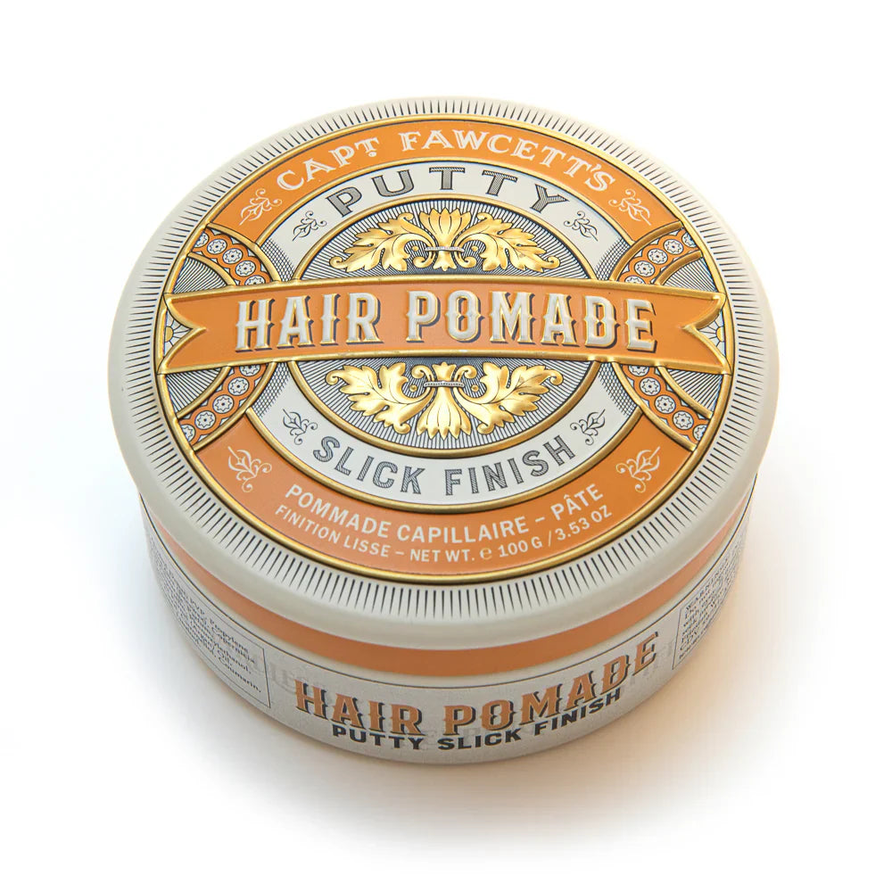 Captain Fawcett Putty Pomade (Ochre) 100g - 3.53 oz