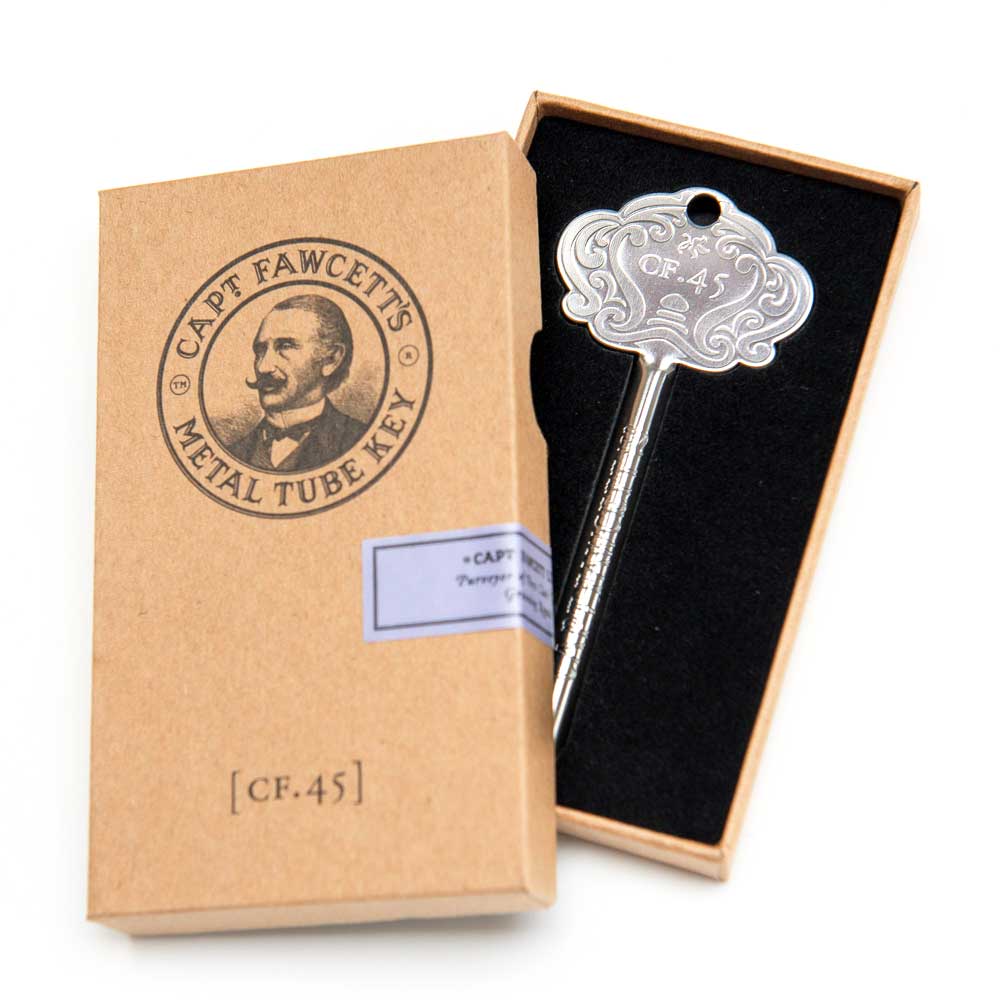 Captain Fawcett Metal Tube Key